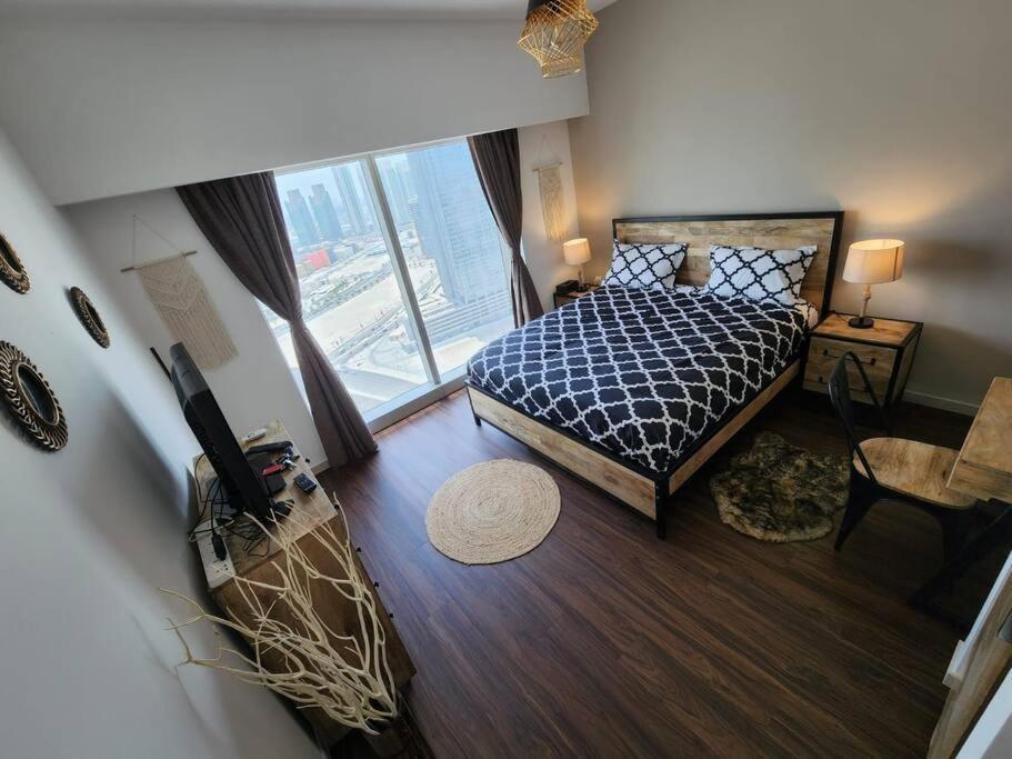 Appartement Cozy 1Br In Iconic Tower à Abou Dabi Extérieur photo