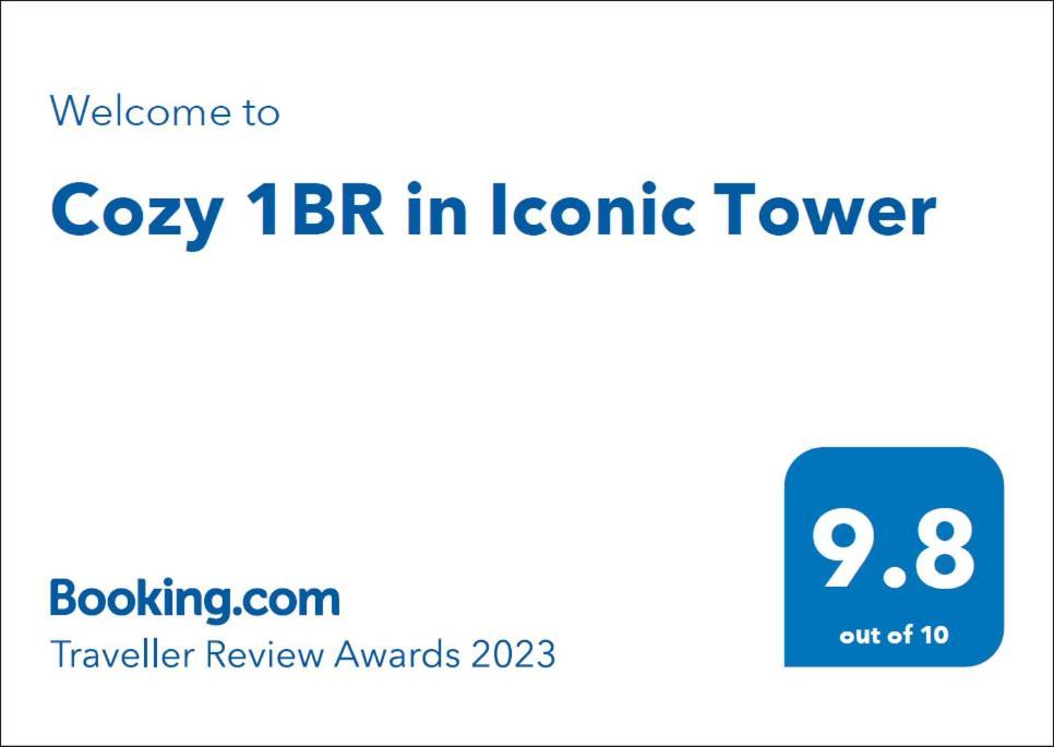 Appartement Cozy 1Br In Iconic Tower à Abou Dabi Extérieur photo